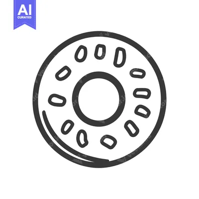 Aset premium populer: Circular design with inner circle and outer dots