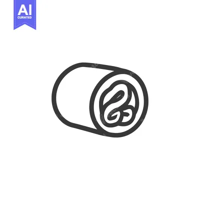 Popular premium asset: Rolled meat a delicious food item