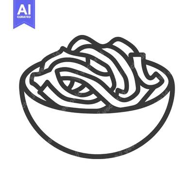 A Bowl of Noodles Food Dish Serving Cuisine Meal
