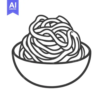 Popular premium asset: A Bowl of Spaghetti Noodles Ready to Eat