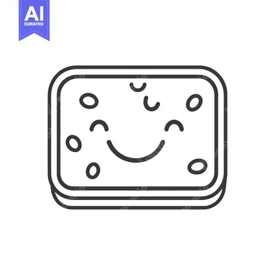 Popular premium asset: An illustrated smiling cheese block with a playful cartoon expression