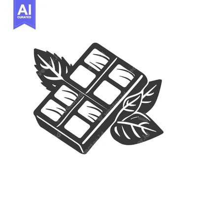 Popular premium asset: A dark chocolate bar with fresh mint leaves beside it