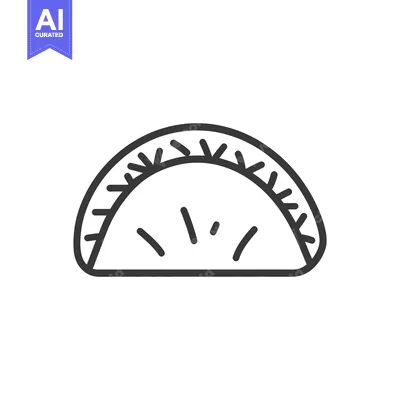 Aset desain premium: An illustration depicting a semi circle filled with various lines
