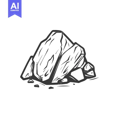 Aset premium populer: An image featuring a pile of large and small stones