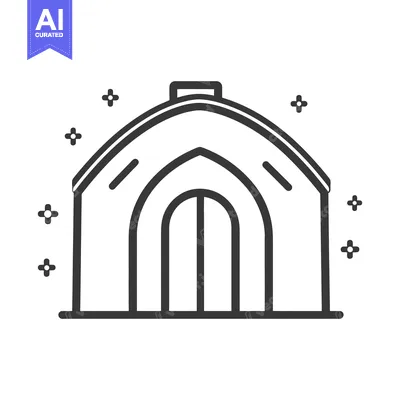 Popular premium asset: An illustrated graphic representing a large tent structure outdoors