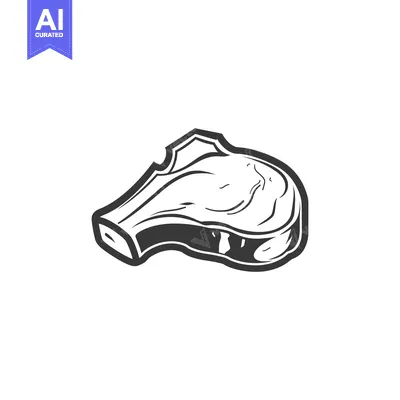 Premium design asset: A detailed black and white illustration of a whistle