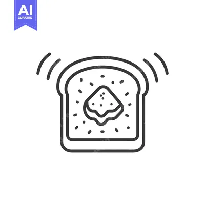 A single slice of toasted bread with a spread on top