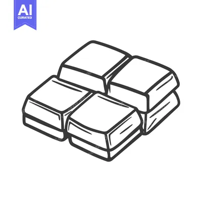 Aset premium populer: Four Square Shaped Objects Stacked Together In a Close View