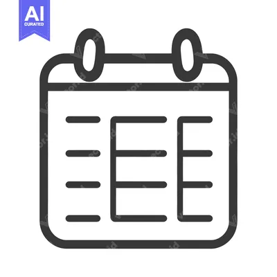 A simple illustrated calendar showing dates and schedules visually