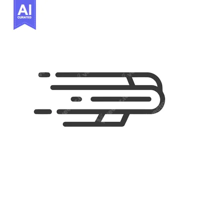 Download Dynamic Iron Icon: Fast, Sleek, and Modern Laundry Symbol Vector Graphic