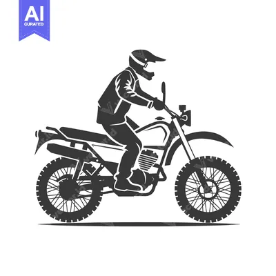 Popular premium asset: A person riding a motorcycle wearing a protective helmet