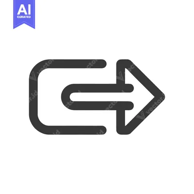 Aset premium populer: Sleek Black Share Icon: Modern Vector Design on White Background