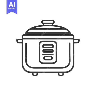 Popular premium asset: Minimalist Instant Pot Icon: Clean Line Art for Modern Kitchen Design