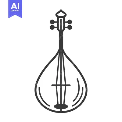 Popular premium asset: A detailed illustration representing an instrument used for music play