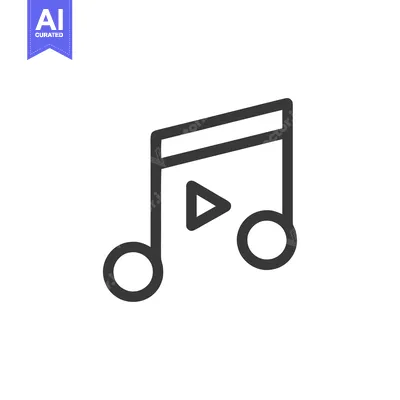 Popular premium asset: Minimalist Music Note Icon with Play Button Symbol