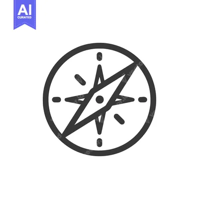 Popular premium asset: Minimalist Compass Icon: Navigation, Direction, and Exploration Symbol