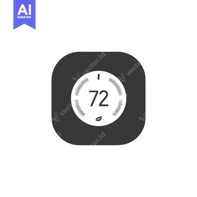 Nest Thermostat Gen 3 Icon Line Art Icon  6492