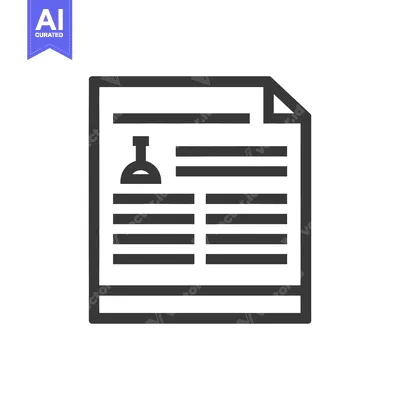 Aset premium populer: A document or paper with an icon of a small liquid bottle