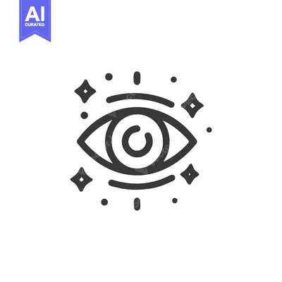 Aset premium populer: Sparkling Eye Icon: Vision, Clarity, and Insightful Perception in Mini