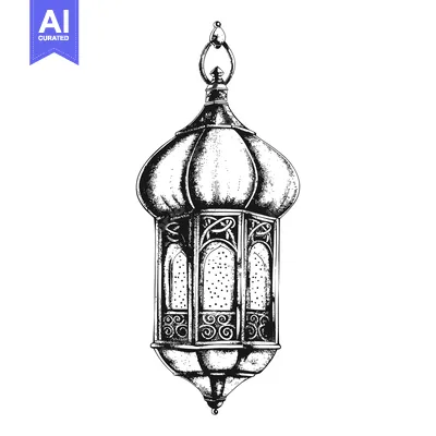 Popular premium asset: Ornate Hanging Lantern with Intricate Details