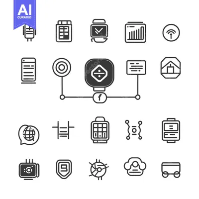 Premium design asset: IoT Smart Home Automation System Icon Set