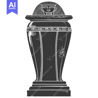 Popular premium asset: An Ancient Egyptian Sarcophagus with Hieroglyphics