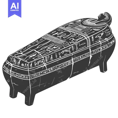 Popular premium asset: Ancient Egyptian Stone Sarcophagus with Hieroglyphs