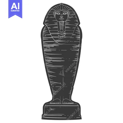 Premium design asset: An Ancient Egyptian Pharaoh's Sarcophagus