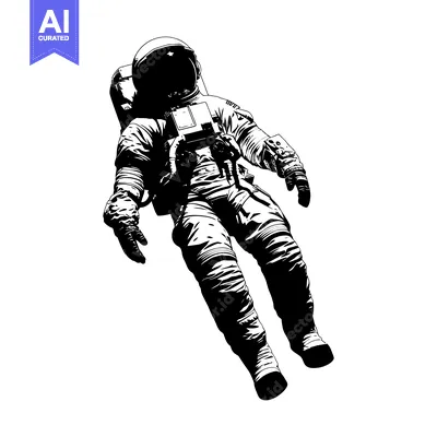 Popular premium asset: Astronaut Floating in Space with Backpack and Helmet