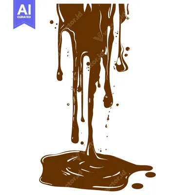 Aset premium populer: Delicious Chocolate Syrup Dripping and Splashing.