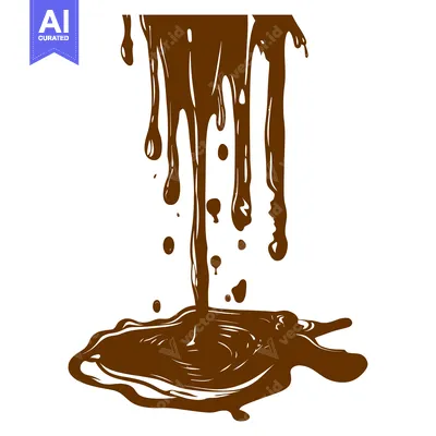 Popular premium asset: Melted Chocolate Dripping and Splashing.
