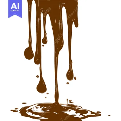 Aset premium populer: Melted Chocolate Dripping and Splashing.