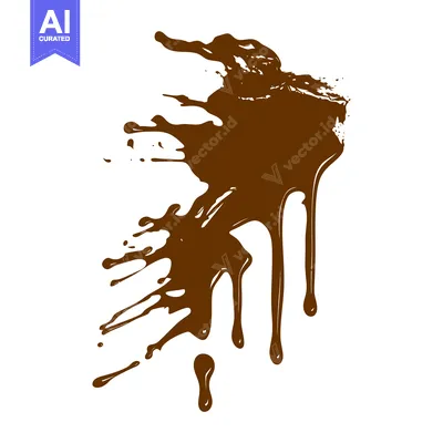 Popular premium asset: Brown Chocolate Splatter and Drips.