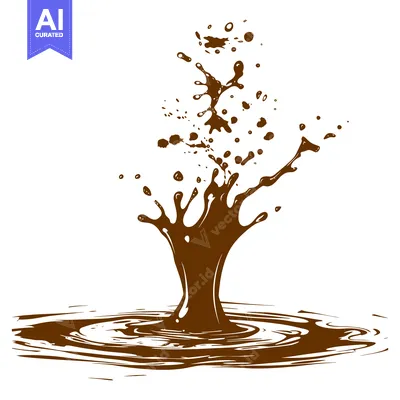 Aset premium populer: Chocolate Splash Explosion Liquid Dynamic Motion.