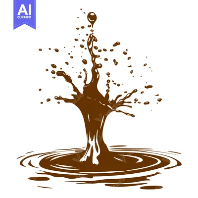 Aset premium populer: Chocolate Splash Explosion Liquid Droplet Motion.