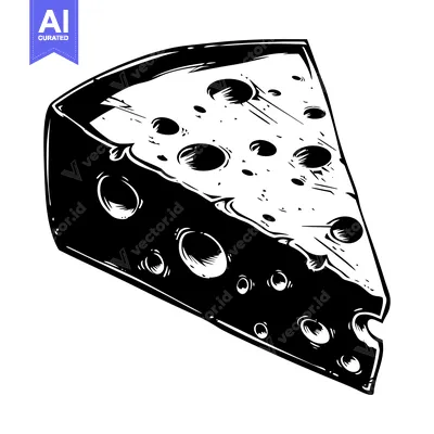 Popular premium asset: A Single Slice of Swiss Cheese with Large Holes