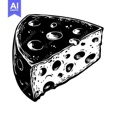 A slice of swiss cheese with large holes and a bite taken out of it