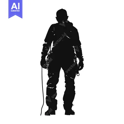 Popular premium asset: Silhouette of a Climber with Gear and Rope