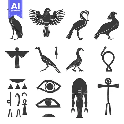Popular premium asset: Ancient Egyptian Symbols and Hieroglyphs