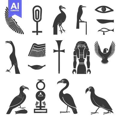 Aset premium populer: Egyptian Hieroglyphs and Symbolic Birds