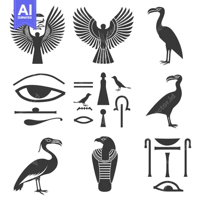 Egyptian Hieroglyphic Symbols and Images