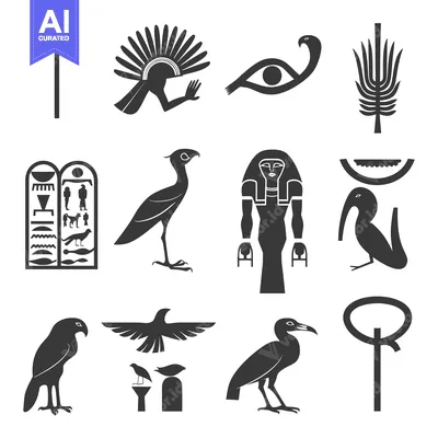 Popular premium asset: Set of Ancient Egyptian Hieroglyphs and Symbols