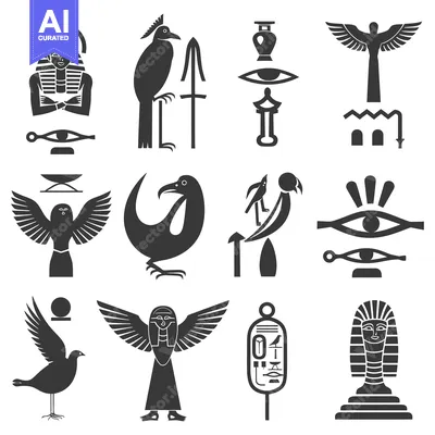 Aset premium populer: Ancient Egyptian Hieroglyphs and Symbols