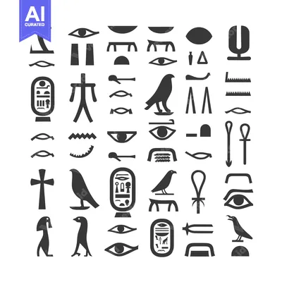 Popular premium asset: A Set of Ancient Egyptian Hieroglyphic Symbols