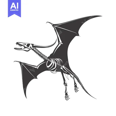 Popular premium asset: Skeletal Dragon in Flight with Spread Wings