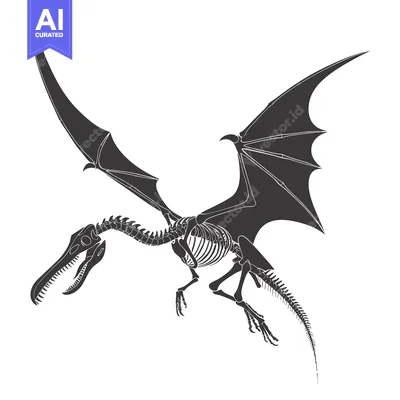 Popular premium asset: Skeletal Dragon in Flight, Wings Spread