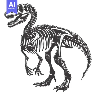 Aset premium populer: Tyrannosaurus Rex Skeleton in Standing Pose