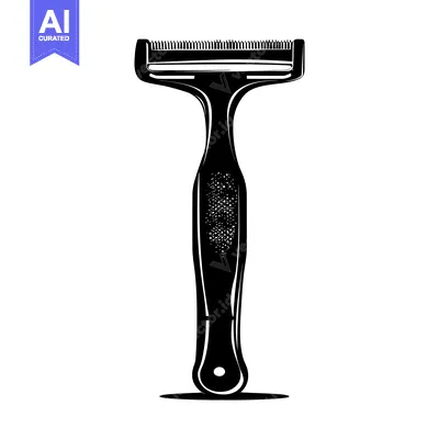 Popular premium asset: Black and White Illustration of a Toothbrush