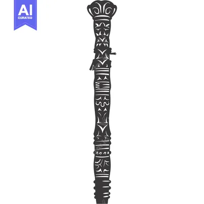 Popular premium asset: Ornate Decorative Column with Intricate Floral Designs
