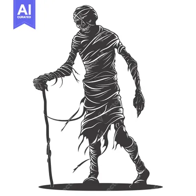 Popular premium asset: A Mummy Walking With a Staff